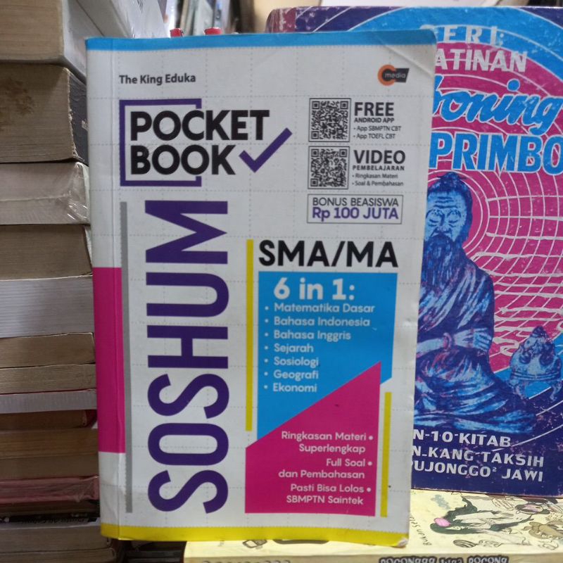 POCKET BOOK SOSHUM UNTUK SMA/MA