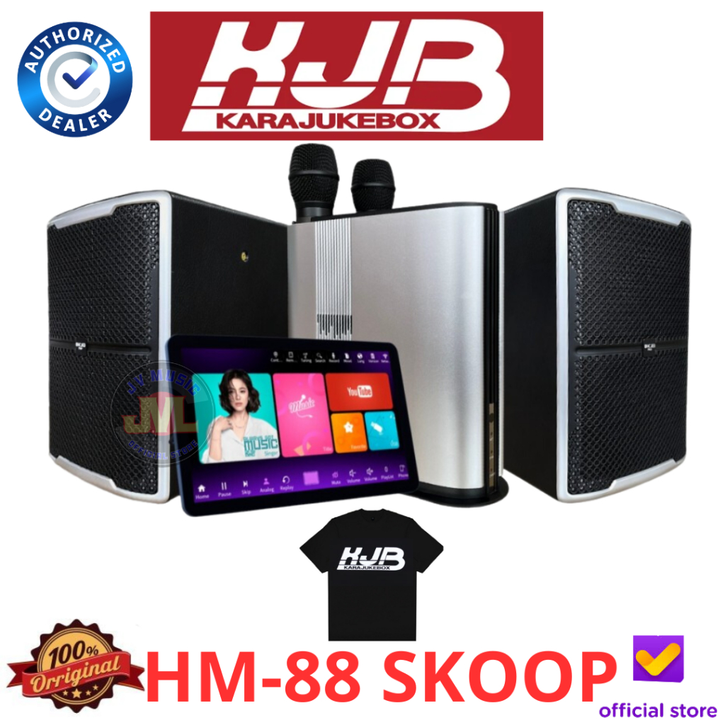 KJB HM88 SKOOP Smart Stylish Karaoke Premium Original KJB HM-88