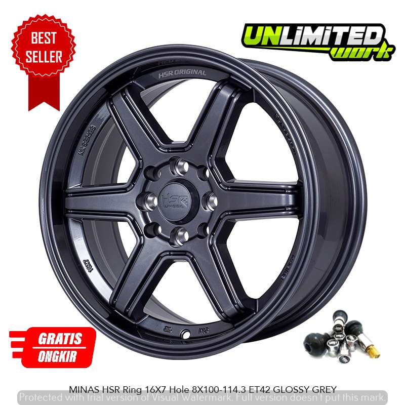 velg mobil livina avanza xenia ignis karimun HSR minas r16 velg racing mobil