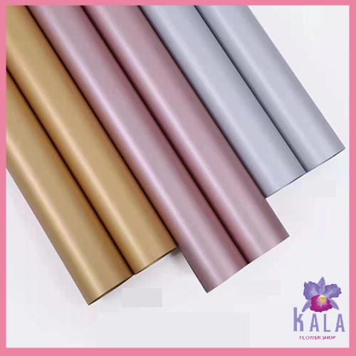 

Kertas buket bunga metalik Wrapping Paper Cellophane Waterproof Hand Buket Ecer Florist KB6103