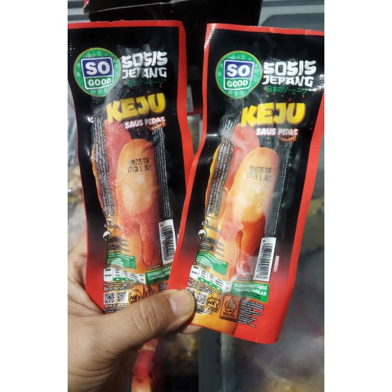 Sosis So good Sosis Jepang Keju saus pedas siap makan