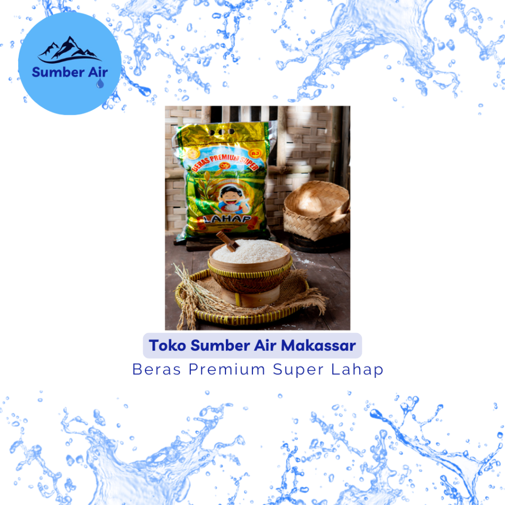 

Beras Premium Super Lahap Anak / Beras Lahap Premium / Beras Premium Lahap / Beras Lahap / Beras 5kg 10kg 25kg / Beras Putih