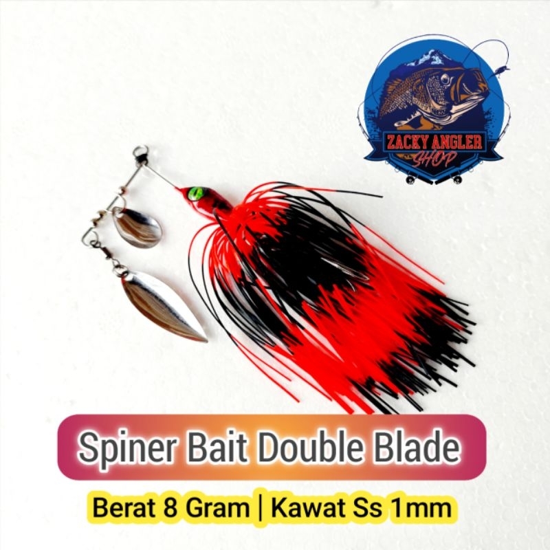 Spiner Bait Double Blade 8 Gram Umpan Casting Gabus