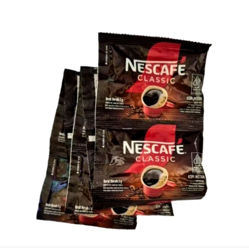 

Nescafe Classic rencengan 2gr x 10pcs