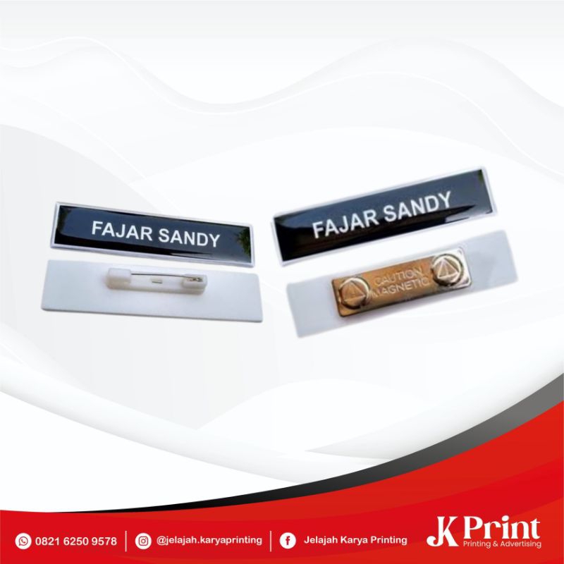 

JELAJAH KARYA - NAME TAG ACRYLIC PENITI/MAGNET