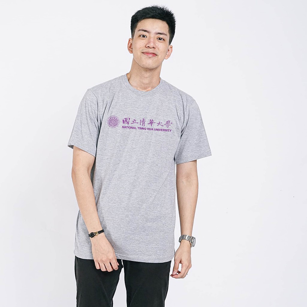 Kaos Baju National Tsing Hua University NTHU Taiwan Premium Cotton Combad Short Sleeve t-shirt