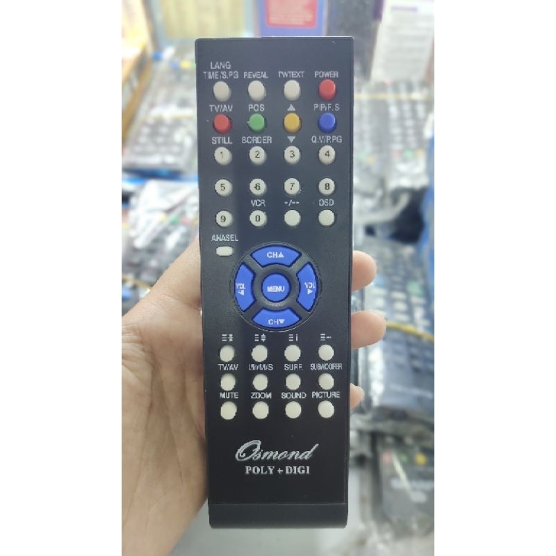 Remot tv tabung Polytron tv digitec