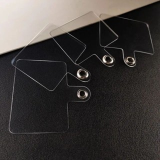 UCase Gantungan HP Mika Soft Cantolan Bening Case Casing Tali Ponsel Konektor Klip Kartu Kecil Unive