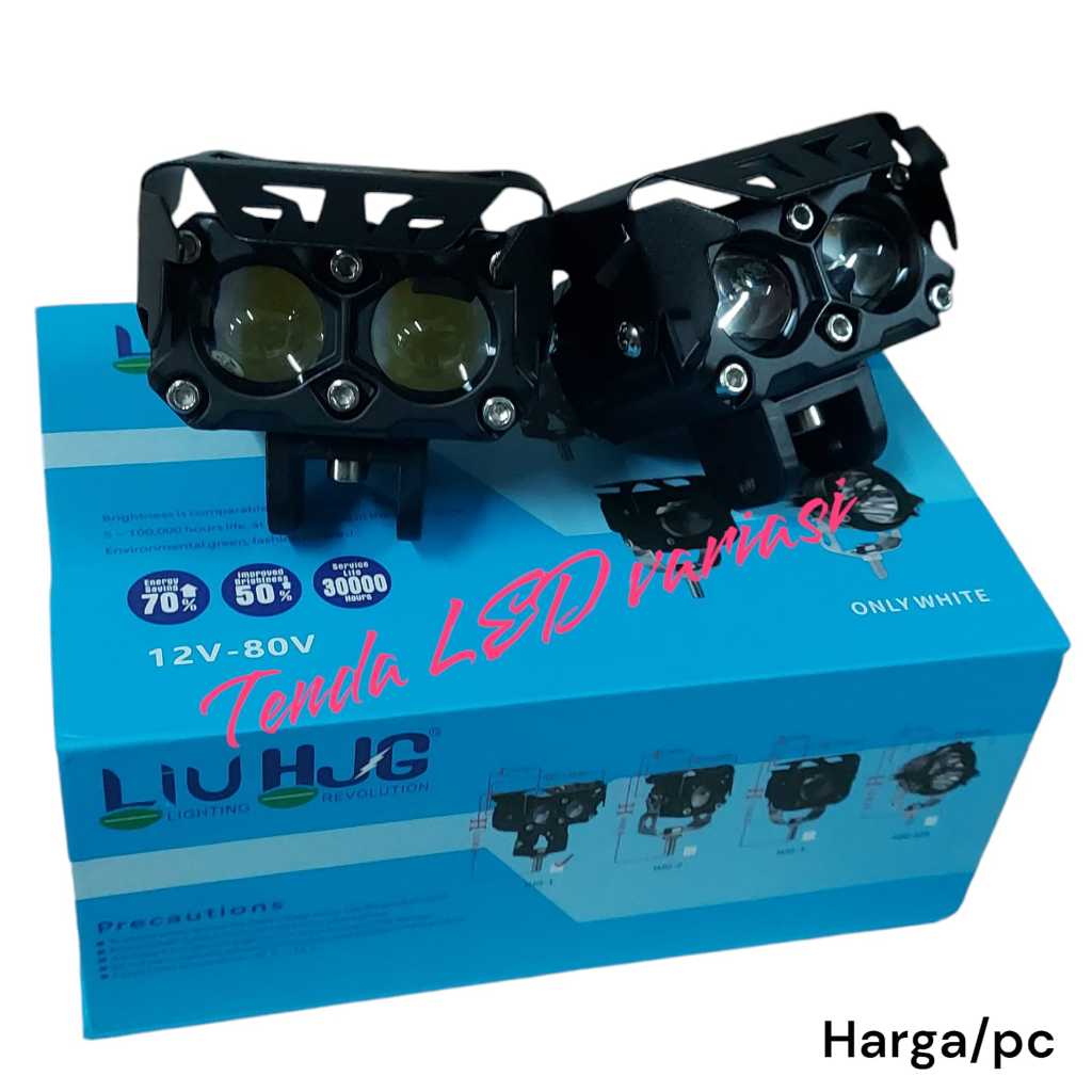 Lampu tembak LIU HJG sorot foglamp SQL LED 2 Mata 60 watt ORIGINAL 100% LIU HJG