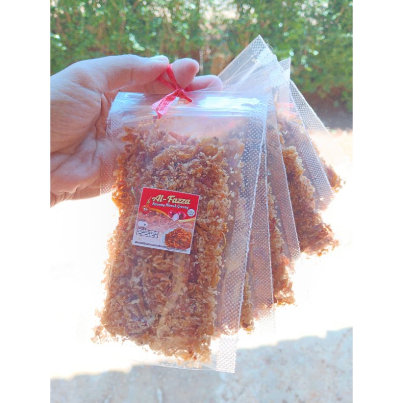 

ELSHOP Bawang Merah Goreng Murah 6 Pcs (Kemasan Reseller/Pedagang 30 Gr) | Brambang Goreng Murah | Bramgor Murah