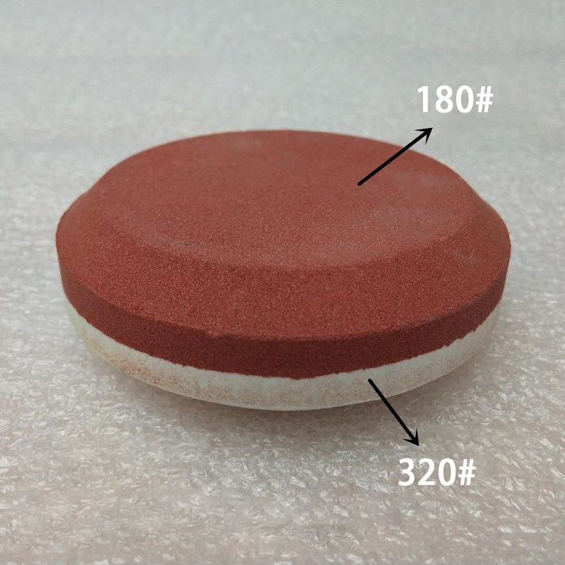 Batu Asah PIsau Gunting Serbaguna/Batu Asah Bulat/Batu Asah Asahan Pisau 2 Sisi Tajam