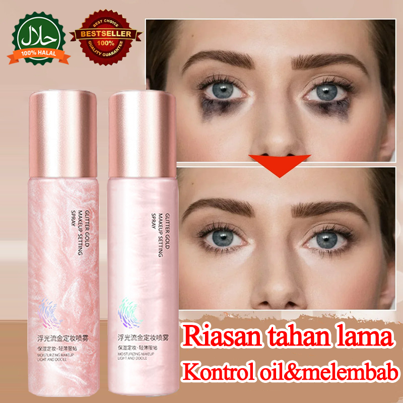 Make up setting spray setting spray make up tahan lama spray make up melembabkan oil control Tahan k