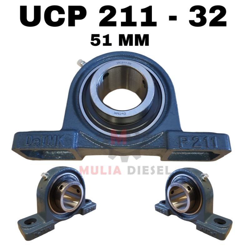 Lahar Duduk Pillow Blok UCP 211 32 51MM Bearing Kodok