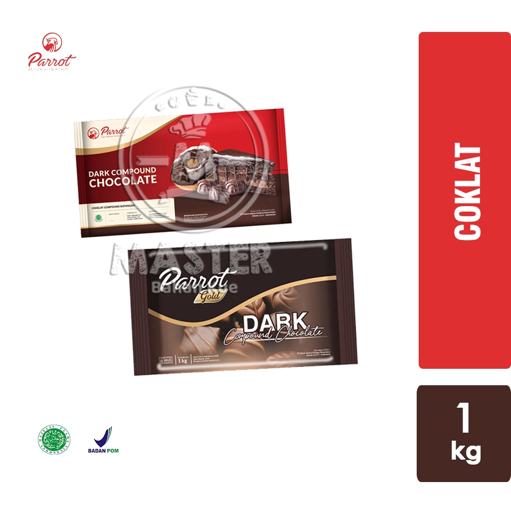 

Coklat Dark Parrot / Chocolate Compound Dark [1 Kg]