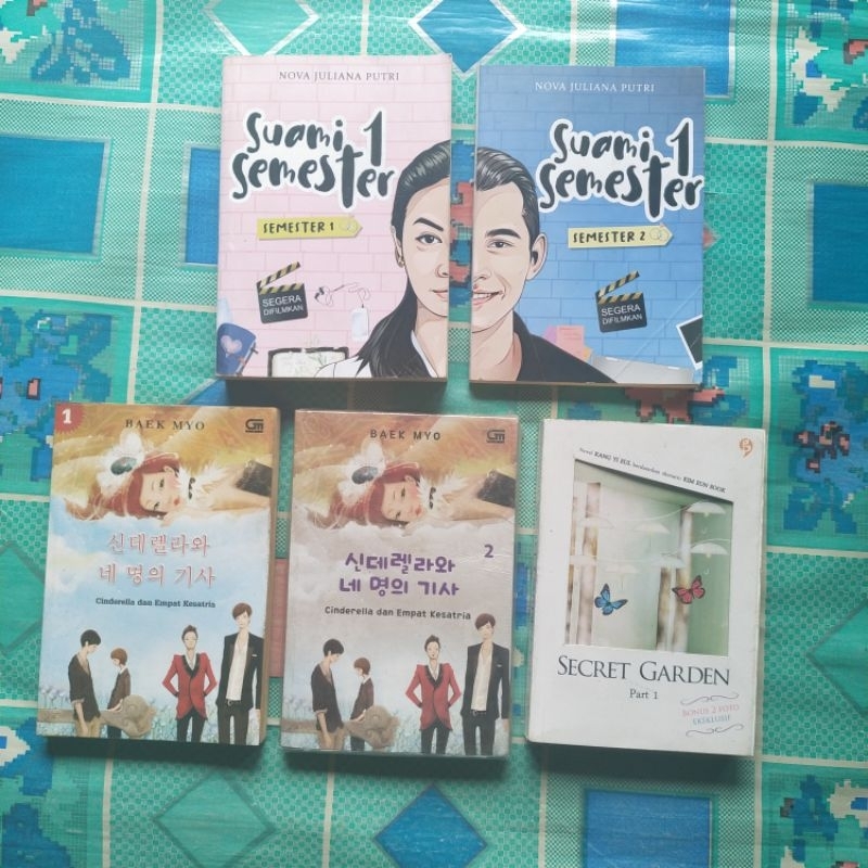 Buku Novel - Kumpulan Cerpen; LEONA, TO YOKYO TO LOVE, Cinderella dan Empat Jesatia 1, AFTER THE WED