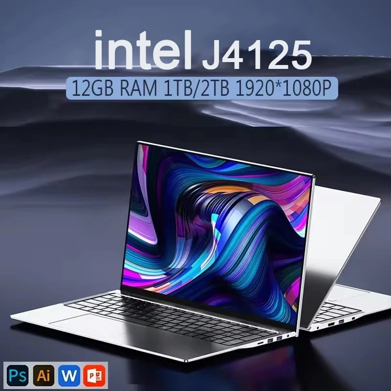 Acer Laptop murah 14"IPS Intel J4125 RAM 8GB + SSD 256GB laptop baru Gratis Instalasi Windows 11 Por