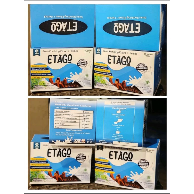 

ETAGO Susu Kambing Etawa + Herbal Premium