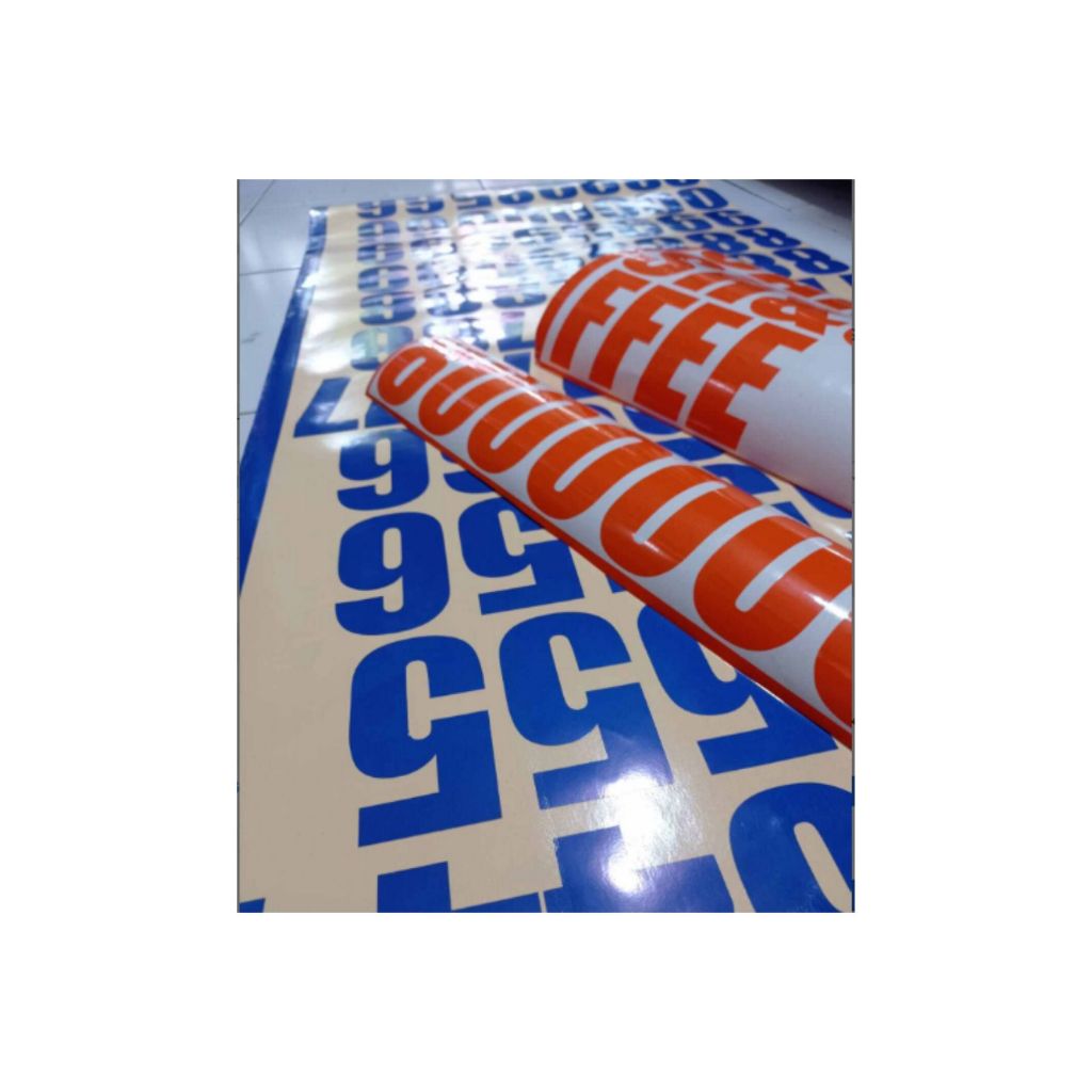 

STIKER HURUF / ANGKA UK TINGGI 8 CM 1 DIGIT otomotif CUSTOM