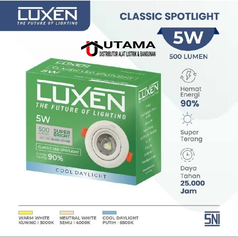 Luxen Spotlight LED Classic 5 watt