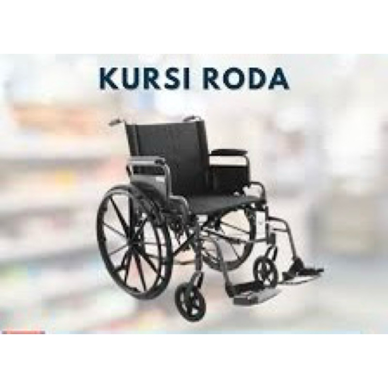 KURSI RODA JUMBO BIG SIZE 150kg