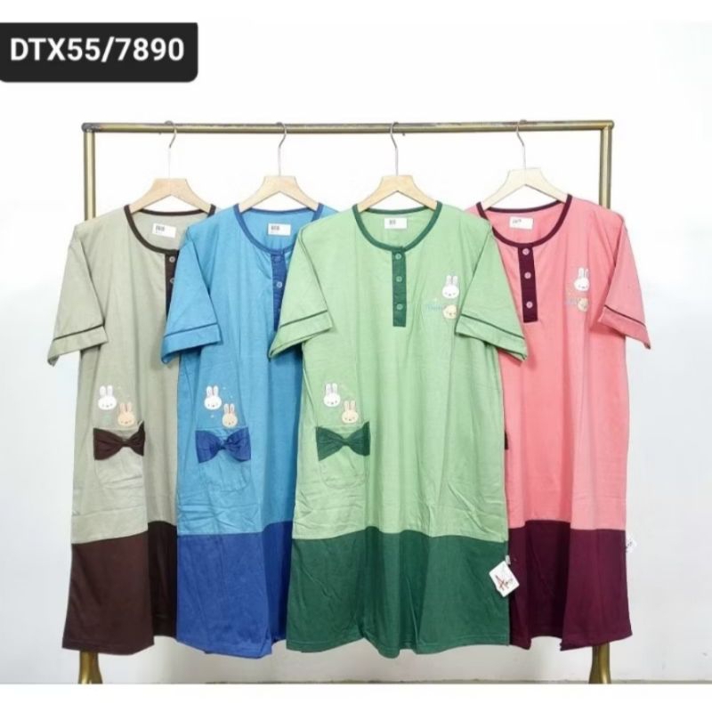 AMRO label putih, Daster kaos jumbo