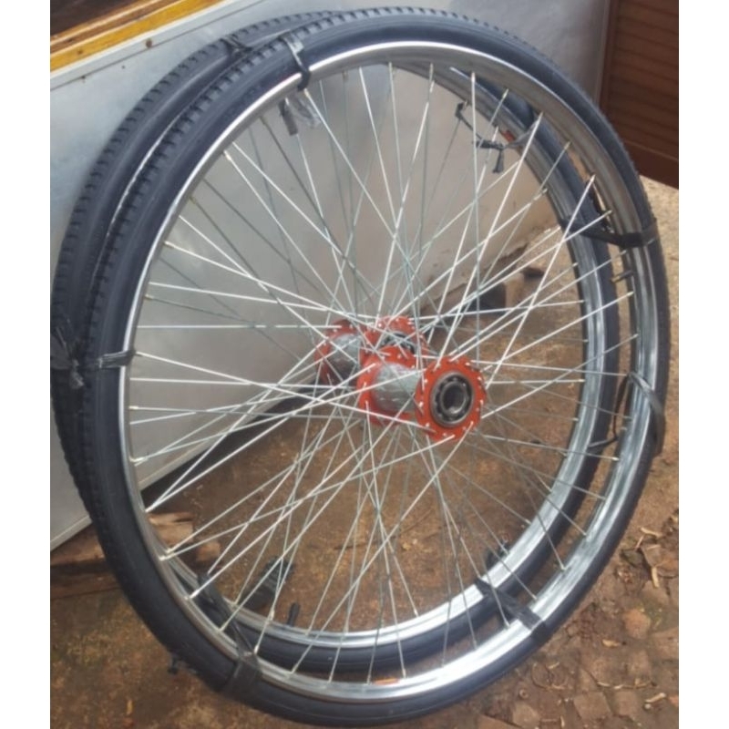 TANPA AS, HANYA RODANYA SAJA,Roda gerobak velg becak