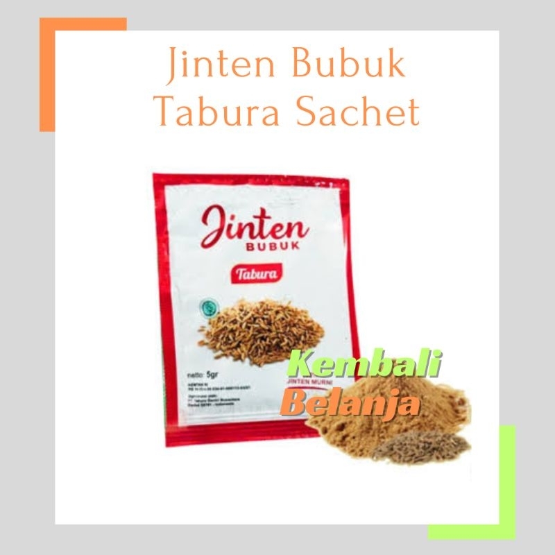 

Jinten Bubuk Tabura 1 Sachet/ Jintan Bubuk Tabura/ Bumbu Masak Praktis