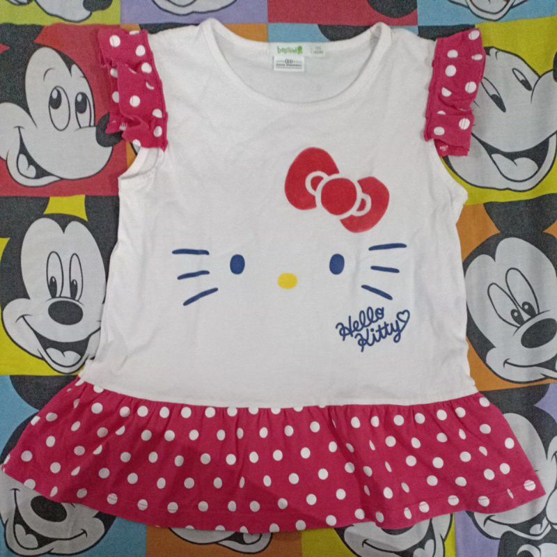[PRELOVED] DRESS KAOS BOSSINI SANRIO CHARACTERS (ORI/ASLI)