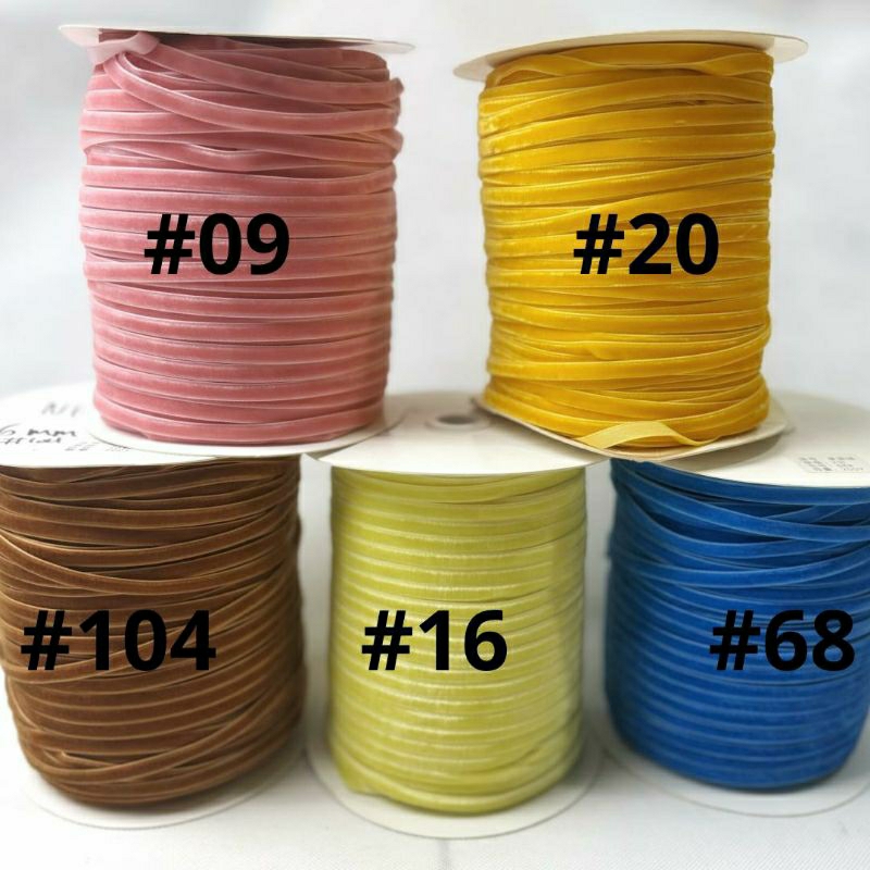 

1 ROLL - 6 mm (200 yard) PITA VELVET NP / PITA BELUDRU