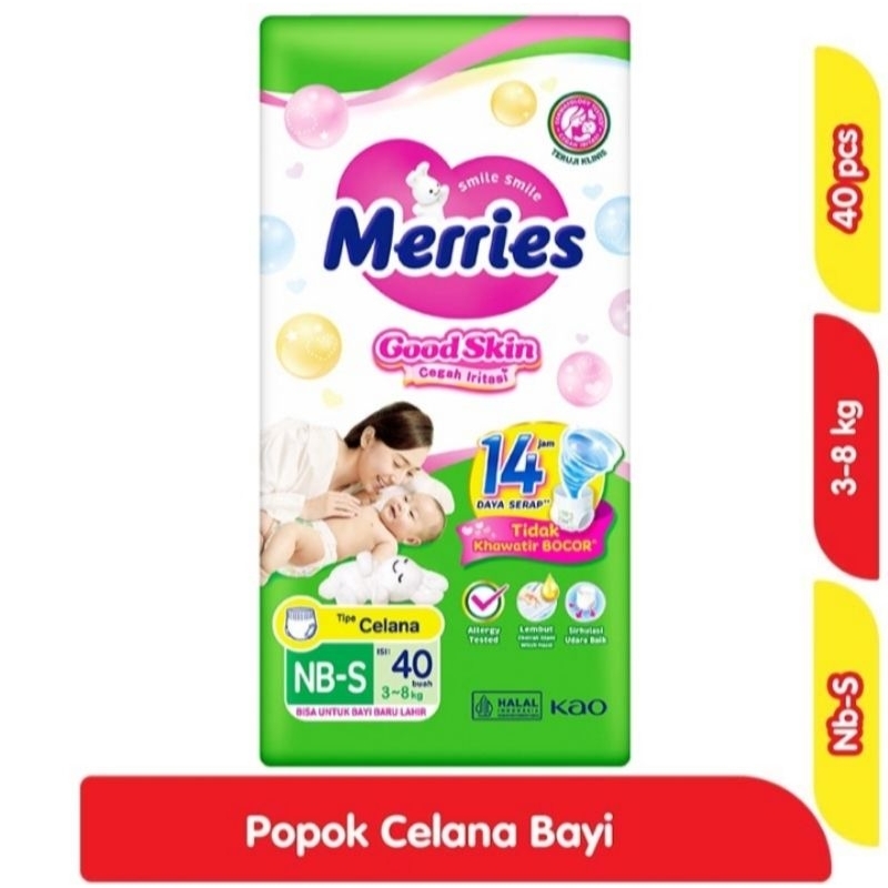 PAMPERS MERRIES | POPOK BAYI | POPOK MERRIES | MERRIES PANTS