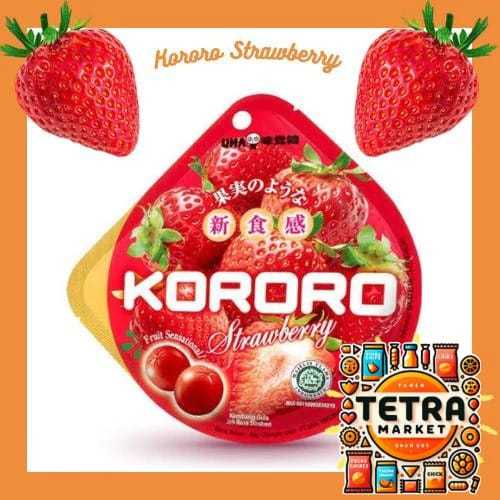 

UHA Kororo Strawberry jelly candy / Permen Jepang rasa Stroberi 40g