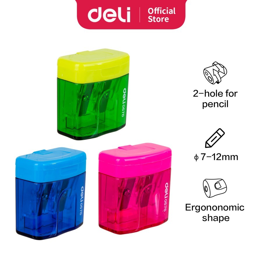 

TBMO DELI PENCIL SHARPENER E0576 - OC