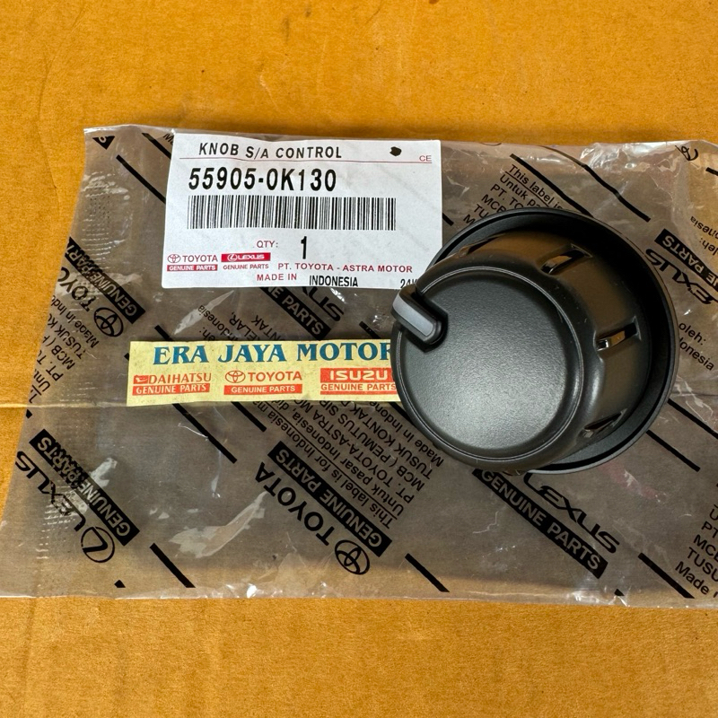 knop saklar putaran ac toyota kijang innova 2011-2015 original