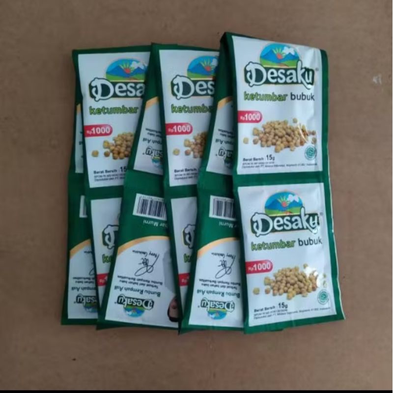 

Ketmubar bubuk [DESAKU] 1 renceng 12 pcs.
