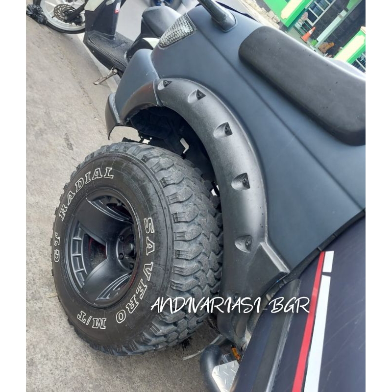 Over fender ISUZU PANTHER TOURING kapsul model baut variasi