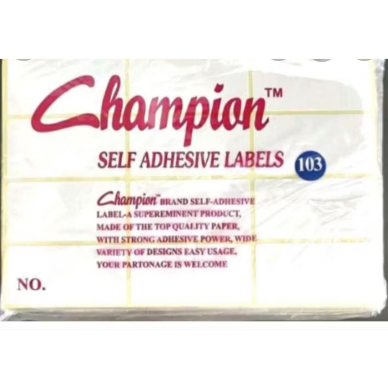 

label nama 103 isi 120pcs
