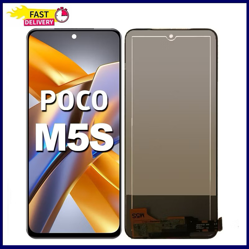 Grosil LCD POCO M5S Original Touchscreen Fullset