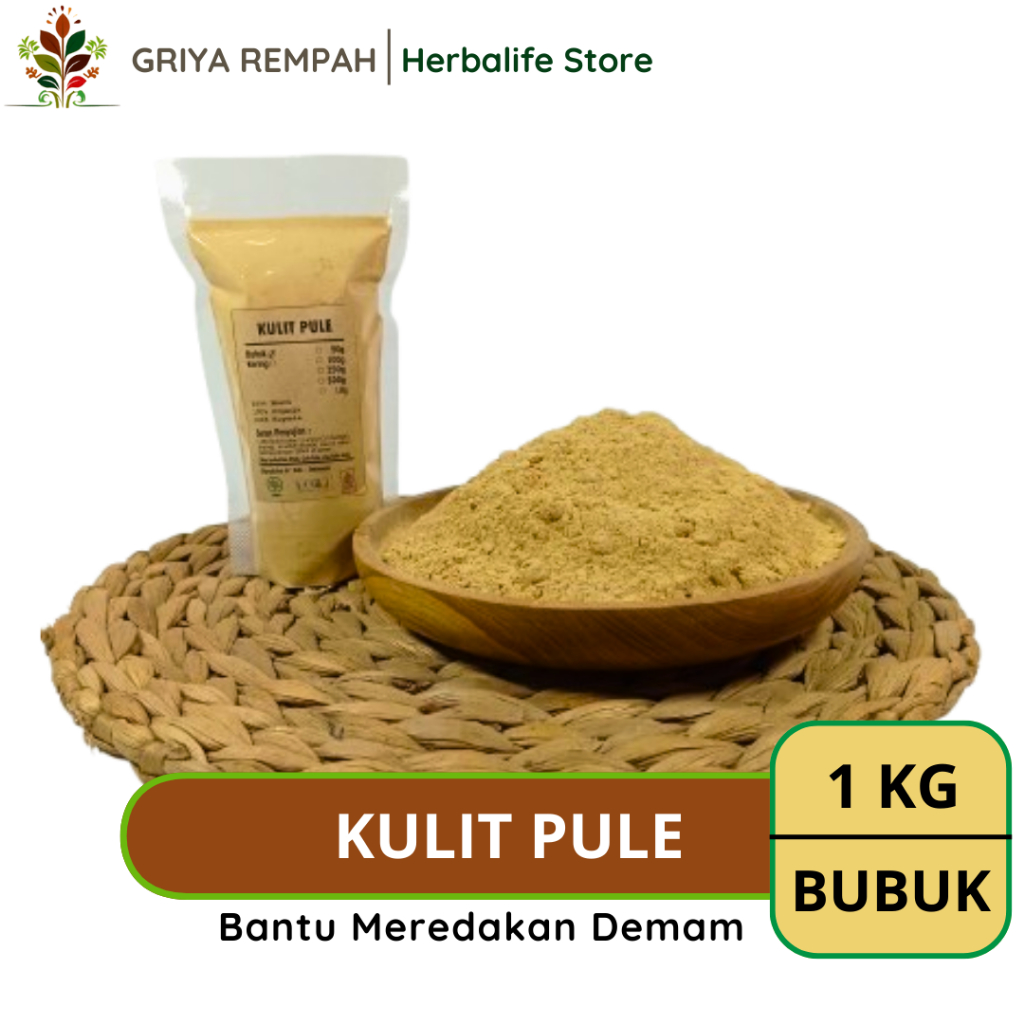 

KULIT KAYU PULE BUBUK 1 KG Rempah Herbal Simplisia Alami untuk Kesehatan & Ramuan Kering Jamu Tradisional jelutung Gabus Alstonia scholaris