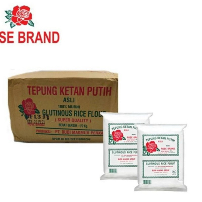 

Tepung Ketan Rosebrand 500gr karton