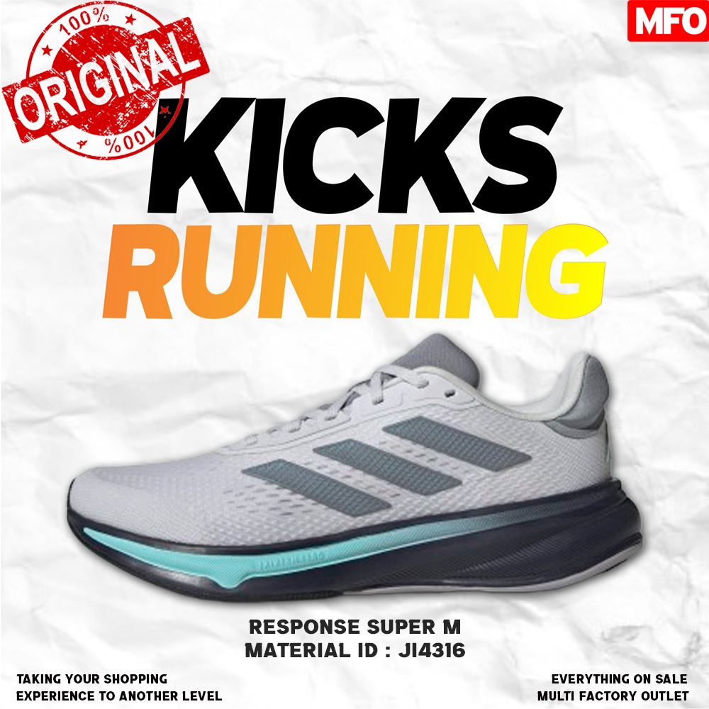 RESPONSE SUPER M SEPATU LARI PRIA JI4316