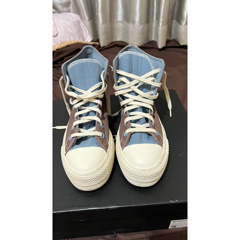 Converse Chuck Taylor All Star Lift Platform Crafted Hi Brazil/Indigo
