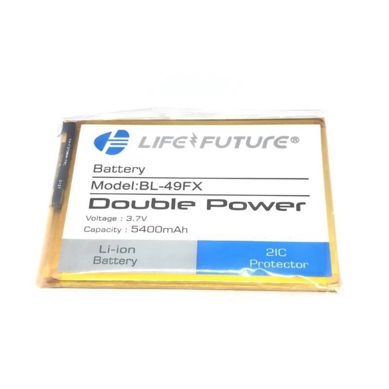 BATERAI DOUBLE POWER INFINIX HOT 9/ HOT 8/ SMART 6/ SMART 5/ BL-49FX LIFE FUTURE DOUBLE POWER
