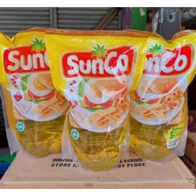

Sunco minyak goreng berkualitas 2 liter