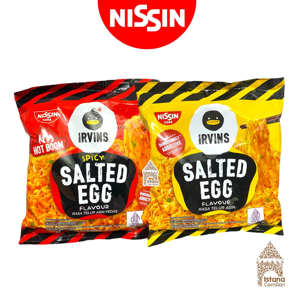 

Irvins Salted Egg x Nissin Mi Instan | Mie Halal