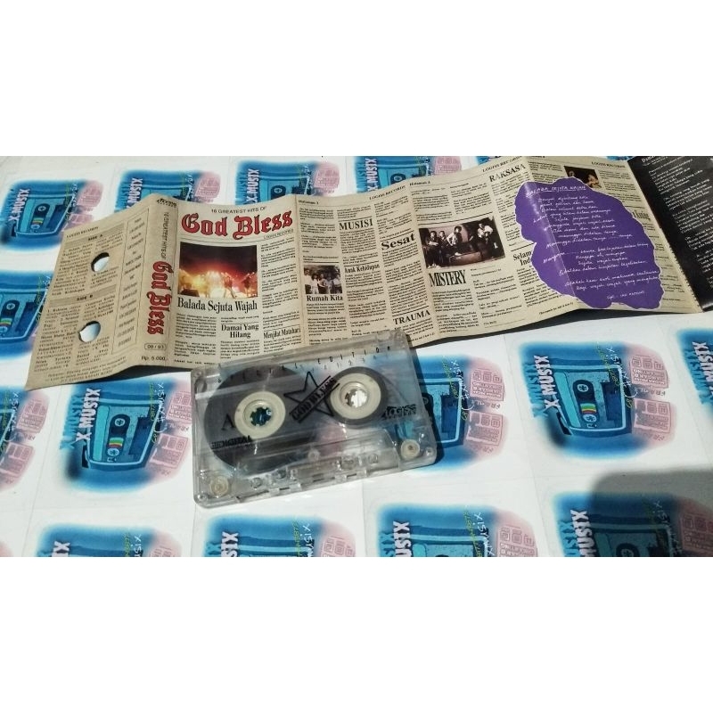 kaset pita god bless / 18 greatest hits (1st press)