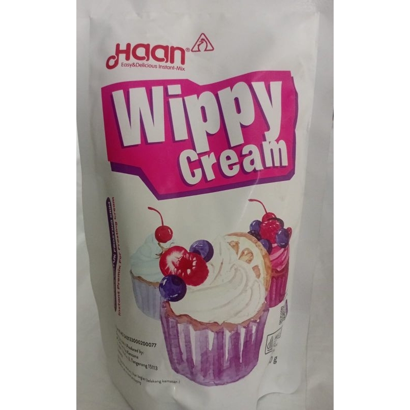 

Wippy Cream Haan 200g