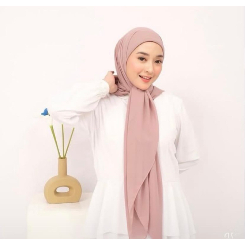 AVALEE SCARF hijab square inner premium aulia crochet square hijab polos PREMIUM jilbab kerudung