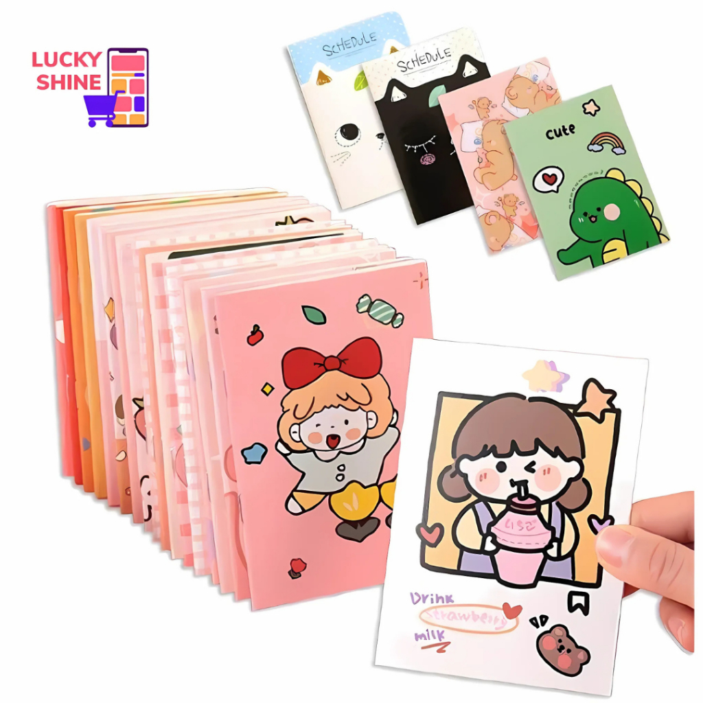 

CT 16 LEMBAR BUKU TULIS MINI MOTIF KARTUN NOTEBOOK MINI / CATATAN SEKOLAH LUCU KARTUN IMUT / BUKU TULIS CARTOON