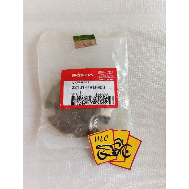 PLATE RAMP BEAT POP 22131KVB900 BARANG ORIGINAL AHM ASLI / HGP