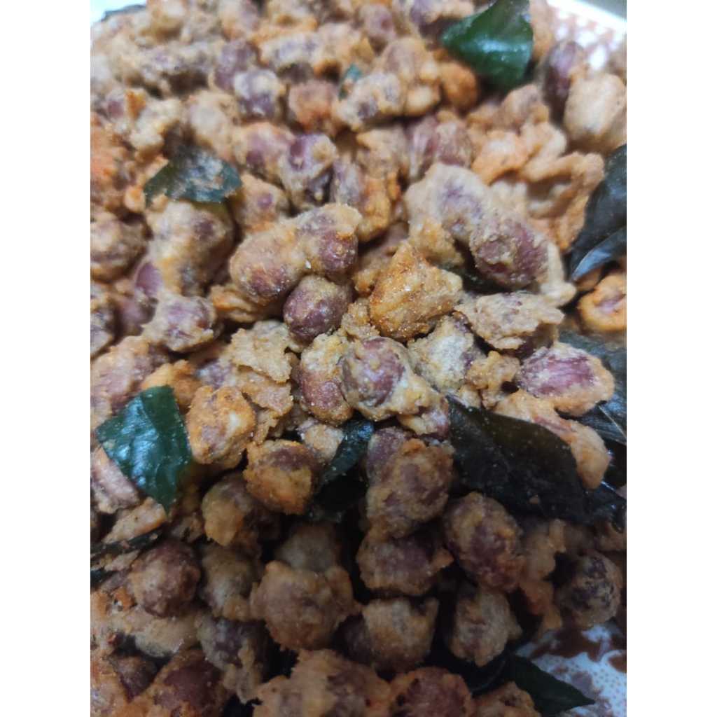 

Kacang Tepung Top Varian Telur Asin